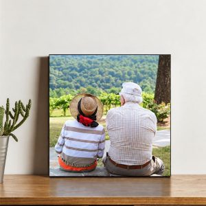 Photo sur alu dibond 20x20cm