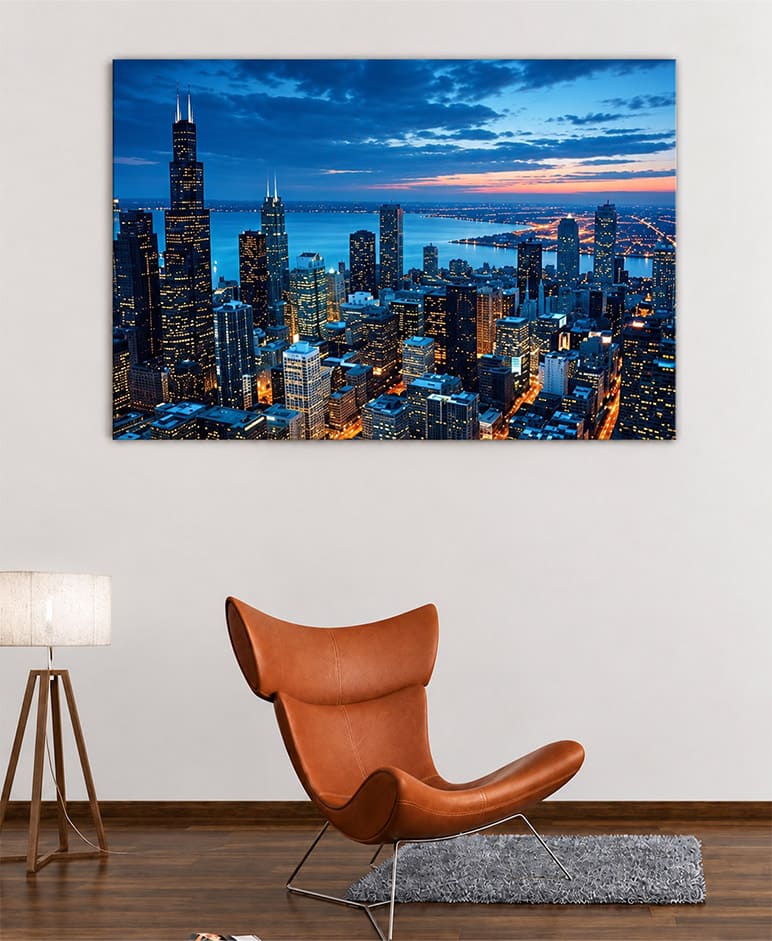 Photo sur alu dibond 75x100cm