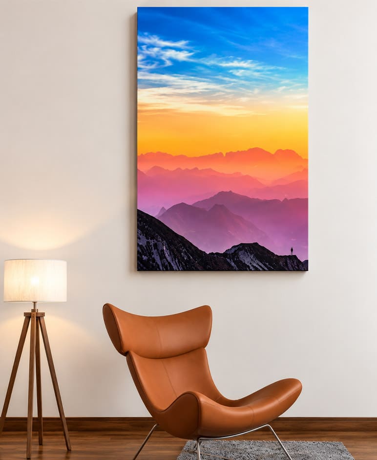 Photo sur plexiglas 100x75cm