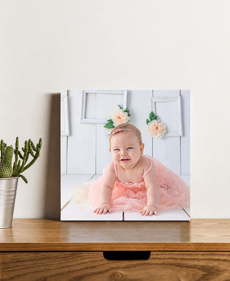 Photo sur plexiglas 20x20cm