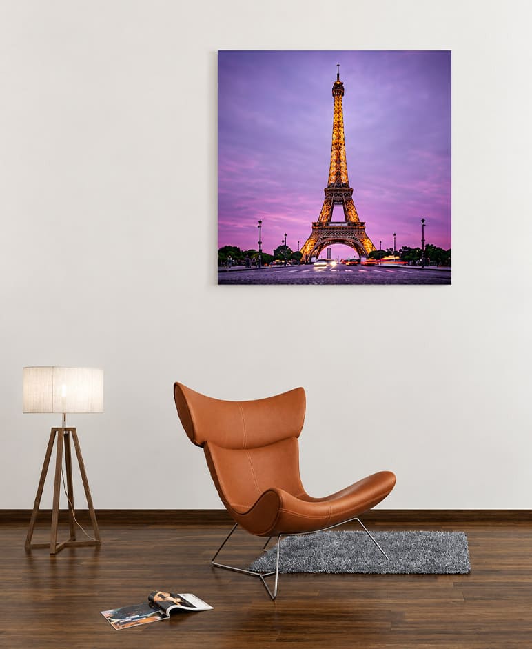 Photo sur plexiglas 40x40cm