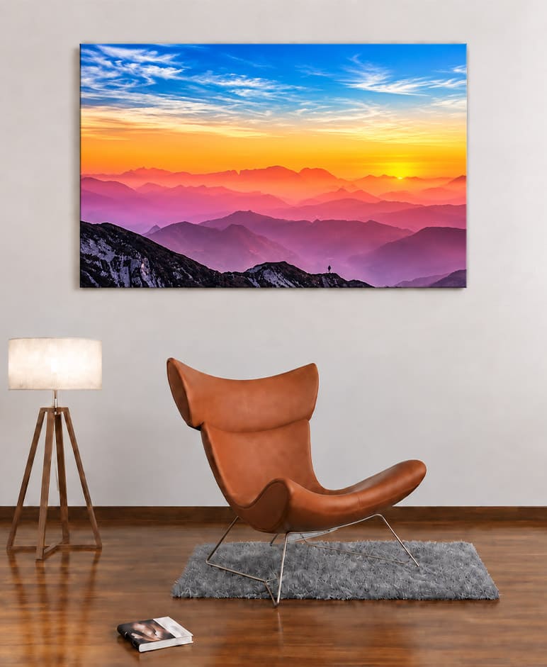 Photo sur plexiglas 75x100cm